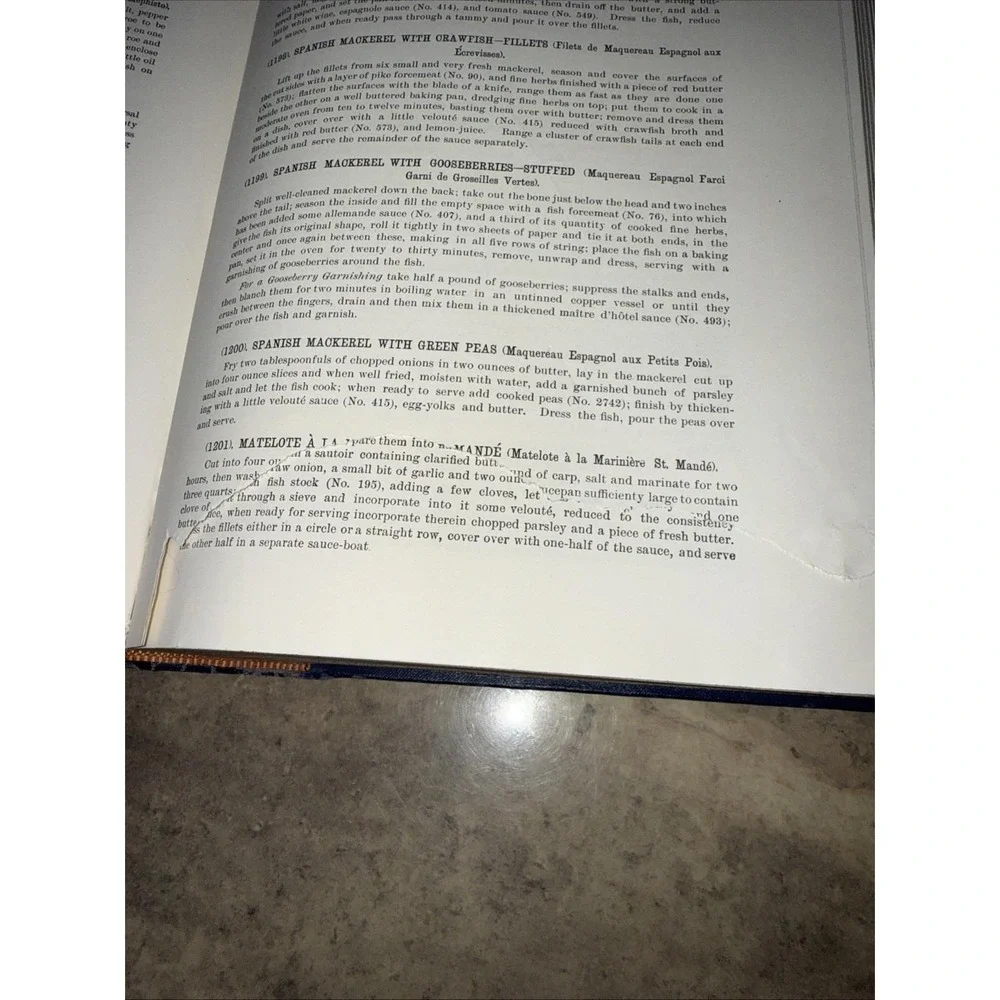 The‎ Epicurean Charles Ranhofer 1920 HB Culinary Art Encyclopedia